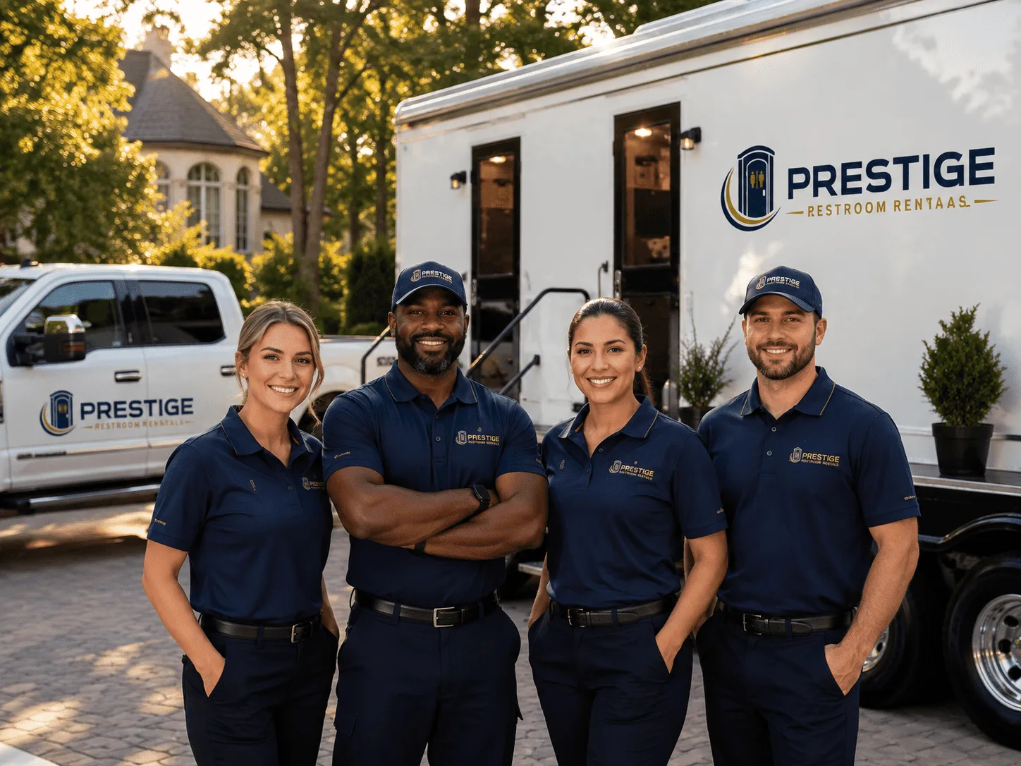 Trusted Luxury Portable Restrooms company in Mears, MI